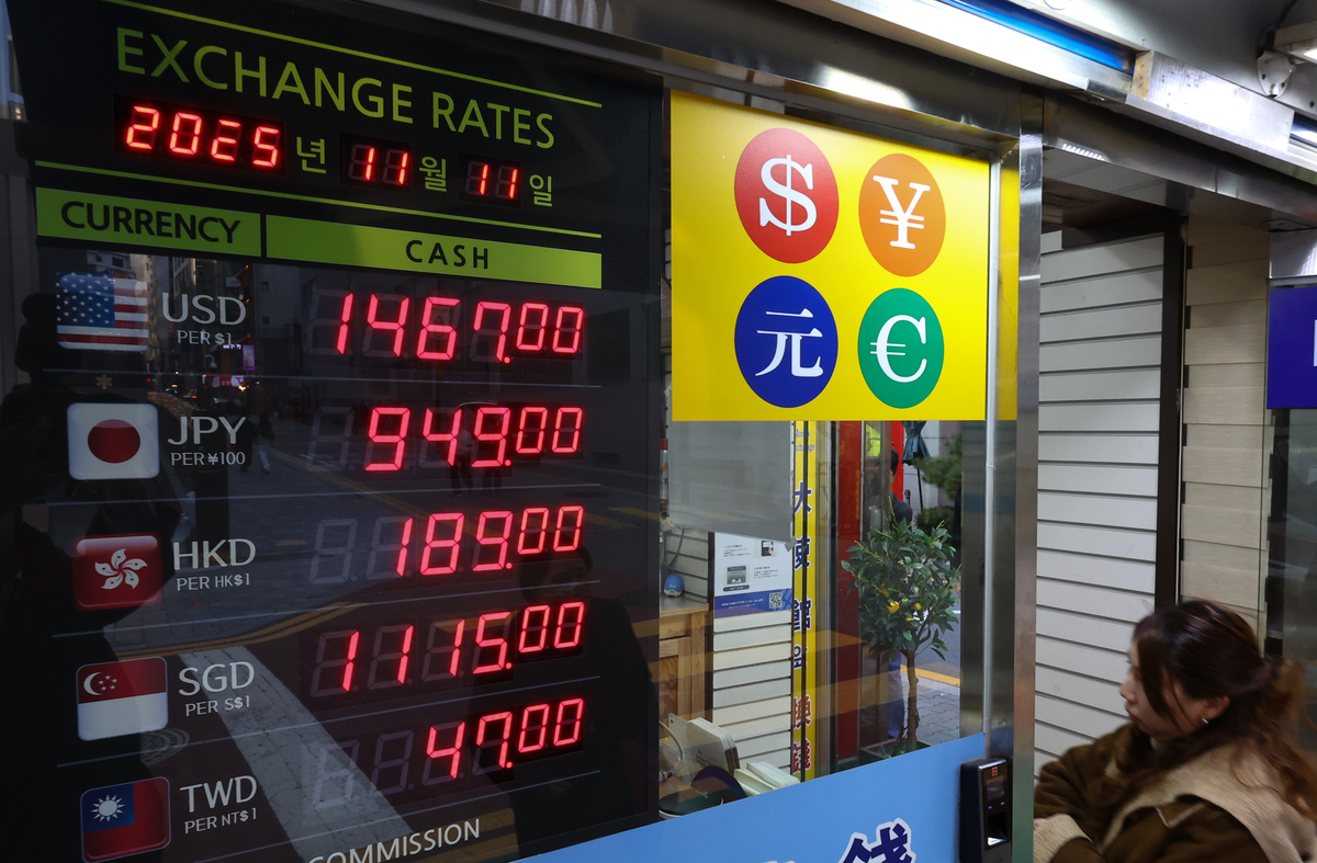 원·달러 환율 장중 1470원 돌파